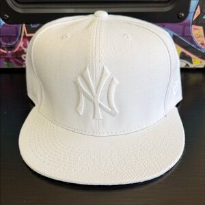 New Era Kids White Cap